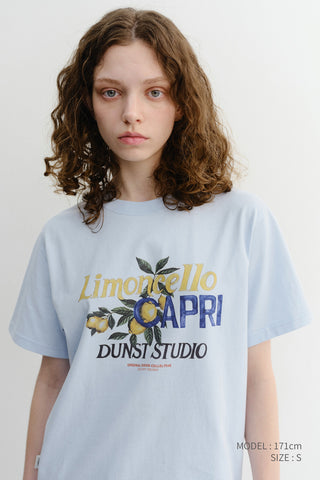 UNISEX LIMONCELLO T-SHIRT SOFT BLUE