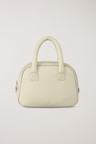 NYLON BOSTON TOTE BAG BEIGE