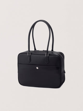 CLASSIC 28 LEATHER BAG BLACK