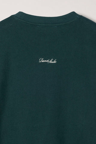 UNISEX PIXEL SWEATSHIRT DEEP GREEN