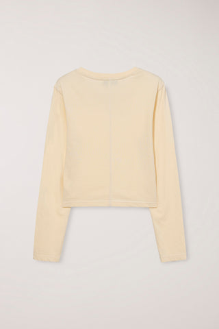 ESSENTIAL PETIT V-NECK T-SHIRT BUTTER