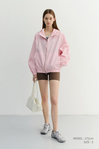 UNISEX SUMMER BREEZE WINDBREAKER SOFT PINK