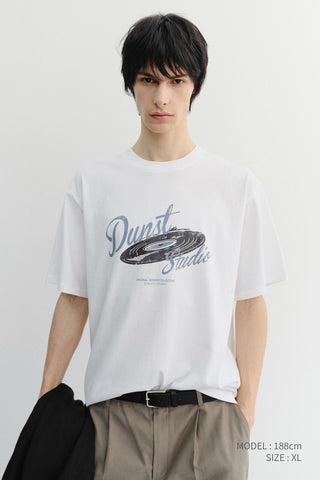 UNISEX VINYL T-SHIRT OFF WHITE