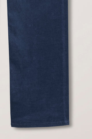 90S WIDE CORDUROY JEANS WASHED BLUE