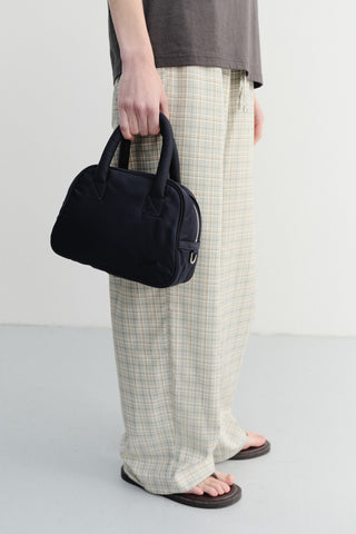 NYLON BOSTON TOTE BAG NAVY