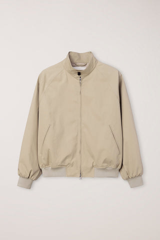 UNISEX VOLUME HARRINGTON JACKET BEIGE