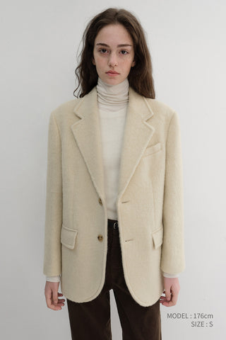 ESSENTIAL ROLL NECK TOP OFF WHITE