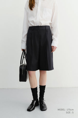 BERMUDA SHORTS NAVY STRIPE