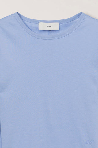 ESSENTIAL CREW-NECK T-SHIRT SOFT BLUE