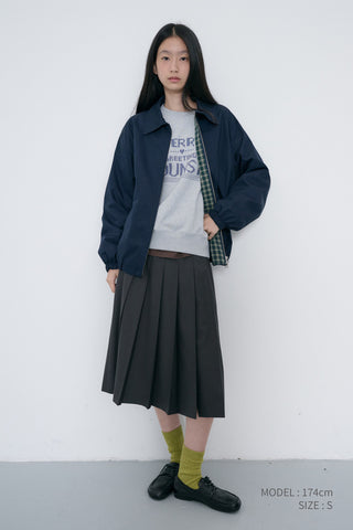 UNISEX PIXEL SWEATSHIRT MID MELANGE GREY