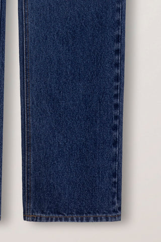 ESSENTIAL CROPPED JEANS CLASSIC BLUE