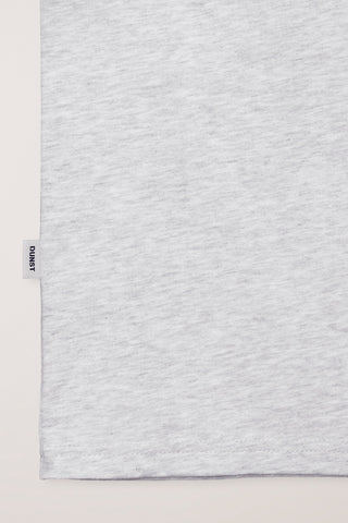 UNISEX VINTAGE ARCH LOGO T-SHIRT LIGHT MELANGE GREY