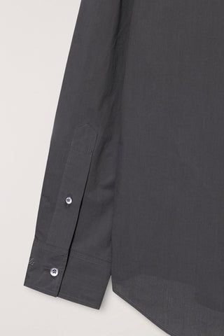 UNISEX REFINED COTTON SHIRT MUSHROOM