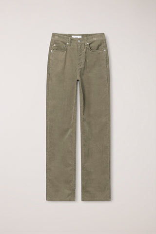 ESSENTIAL STRAIGHT CORDUROY JEANS ETOUPE