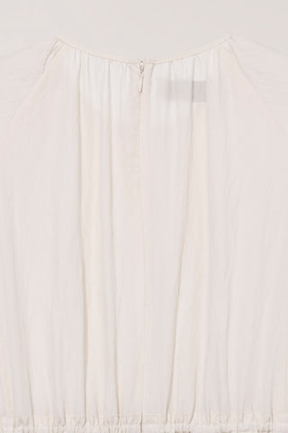 HALF SLEEVE DRESS LIGHT BEIGE
