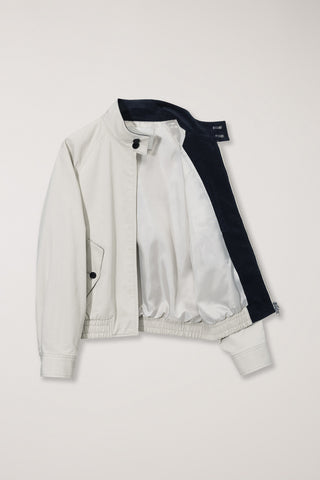 UNISEX MODERN HARRINGTON JACKET CREAM