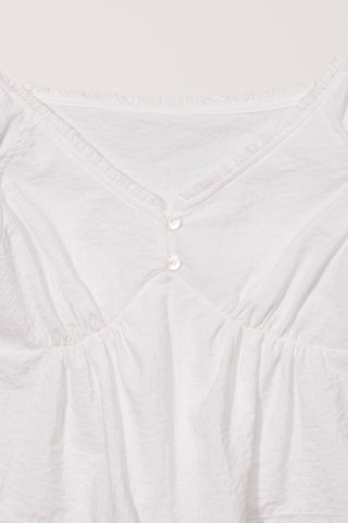 2-WAY SHOULDER BLOUSE WHITE