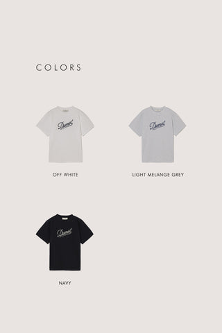 UNISEX CHAIN LOGO T-SHIRT OFF WHITE
