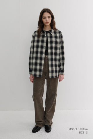 [SULLYOON PICK] CORDUROY JEANS TAUPE GREY