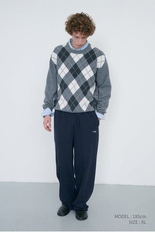 UNISEX STRAIGHT SWEATPANTS FRENCH NAVY