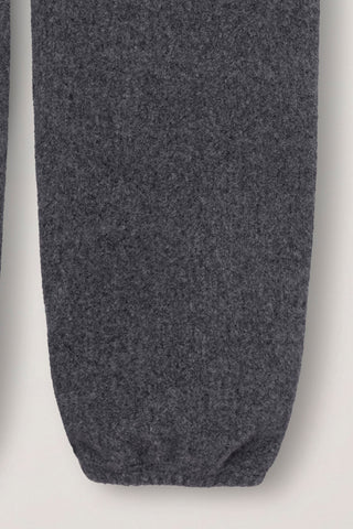 UNISEX BOUCLE JOGGER PANTS MELANGE GREY