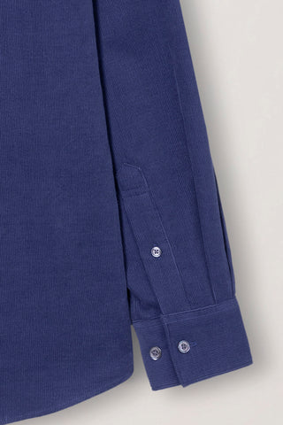 UNISEX CORDUROY SHIRT WASHED BLUE
