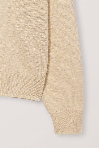 UNISEX V-NECK SWEATER BUTTER