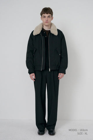 UNISEX FLIGHT PADDED JACKET BLACK