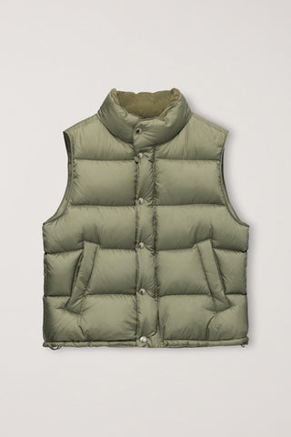 UNISEX GOOSE DOWN VEST SAGE GREEN