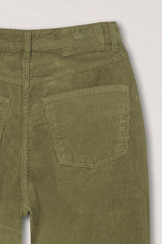 90S WIDE CORDUROY JEANS OLIVE GREEN