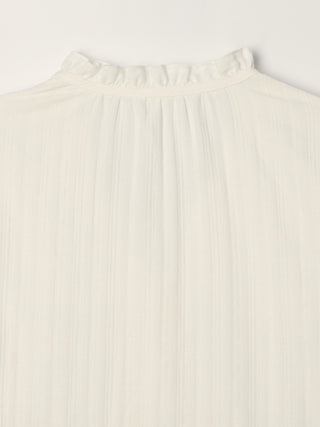 JANE FRILL BLOUSE WHITE