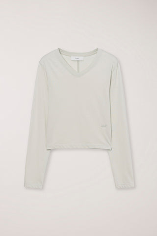 ESSENTIAL PETIT V-NECK T-SHIRT SOFT MINT