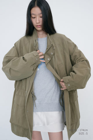 UNISEX MODERN FIELD JACKET SOFT KHAKI