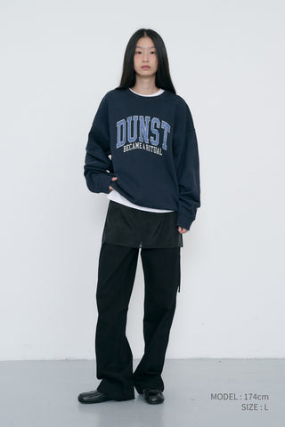 UNISEX ARCH LOGO SWEATSHIRT FRENCH NAVY