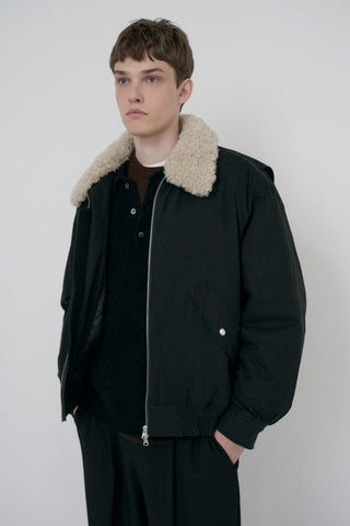 UNISEX FLIGHT PADDED JACKET BLACK