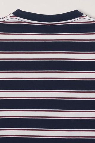 UNISEX STRIPED T-SHIRT NAVY STRIPE