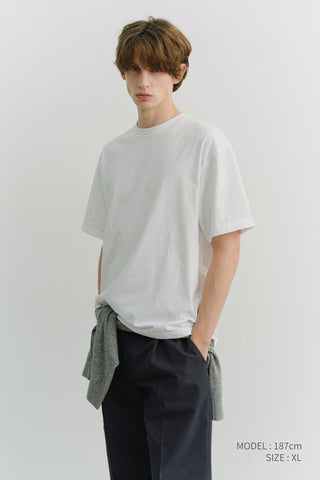 UNISEX LOOSE T-SHIRT WHITE