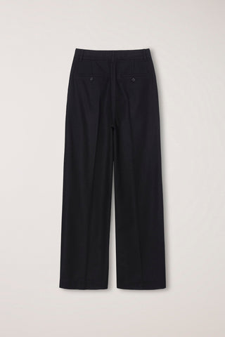 WINTER FLANNEL SLACKS BLACK