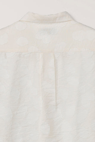UNISEX HOLIDAY JACQUARD SHIRT CREAM JACQUARD