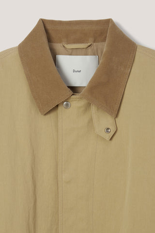UNISEX COTTON CHORE JACKET BEIGE