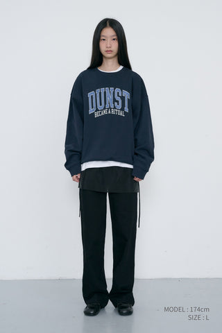 UNISEX ARCH LOGO SWEATSHIRT FRENCH NAVY