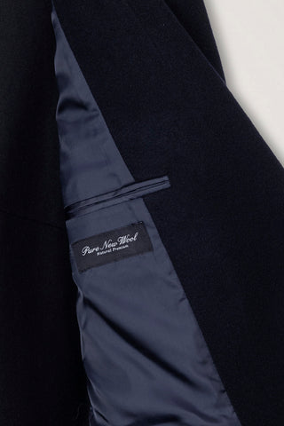 UNISEX LAYERED CASHMERE BLAZER NAVY