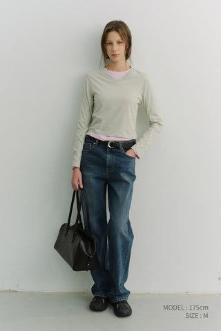 LOOSE JEANS VINTAGE BLUE