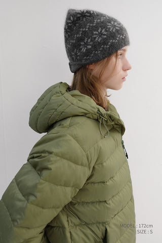 UNISEX LIGHT GOOSE DOWN JACKET OLIVE