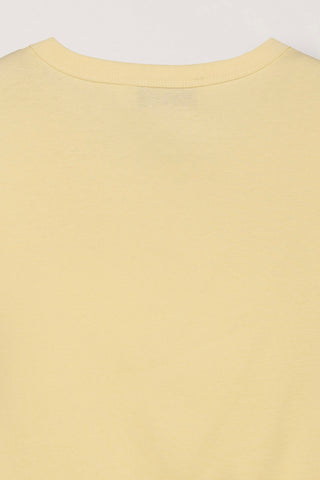 CROPPED SLIM TOP LEMON