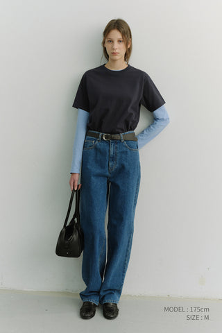 LOOSE JEANS CLASSIC BLUE