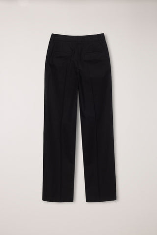 SUMMER STRAIGHT CHINO SLACKS BLACK