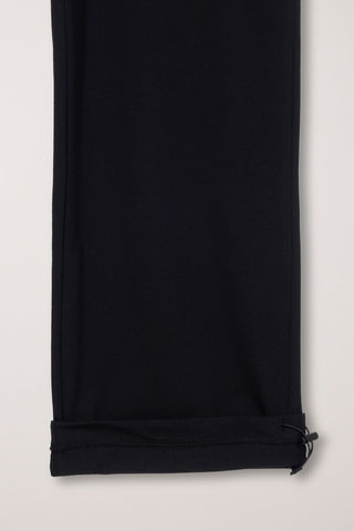 SUMMER WIDE JOGGER PANTS BLACK