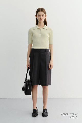 BERMUDA SHORTS CHARCOAL GREY