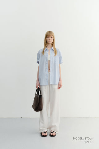 SUMMER STRING PANTS IVORY